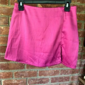 Altar’d State Fuchsia Mini Skirt
